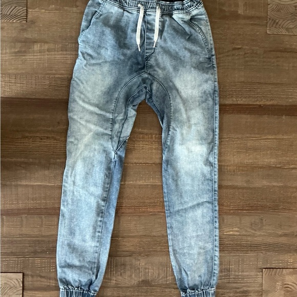 Zanerobe Denim - Zanerobe Womens Blue Jogger Jeans 32 Waist